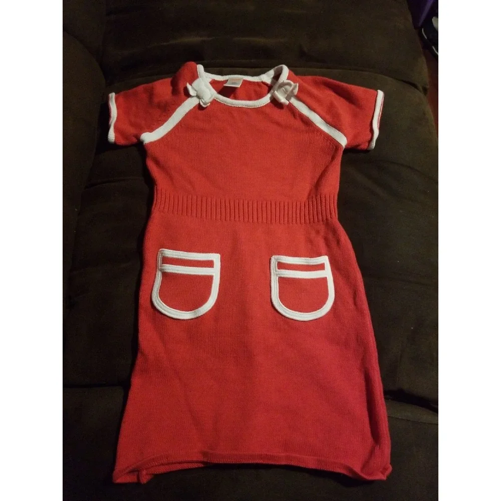Gymboree smart little lady sweater dress size 7‎